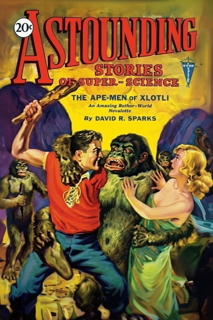 Capa: Astounding Stories Of Super-Science - Dezembro 1930